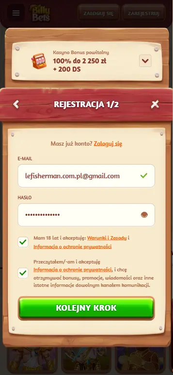 Zakładanie konta gracza i weryfikacja w kasynie online
